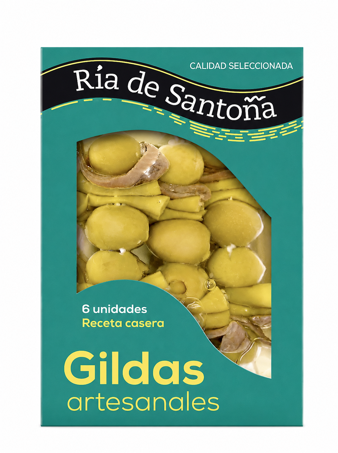 Gildas de anchoas Ría de Santoña 6 uds