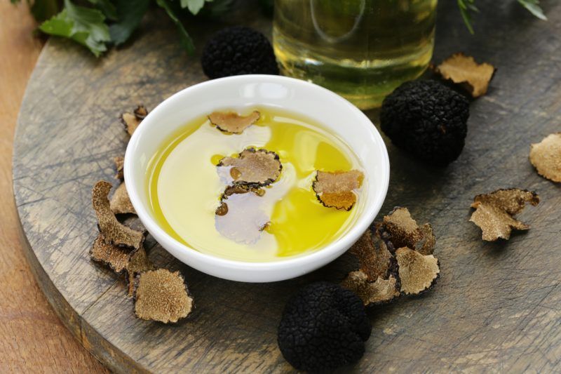 Aceite de trufa negra vs Aceite de trufa blanca