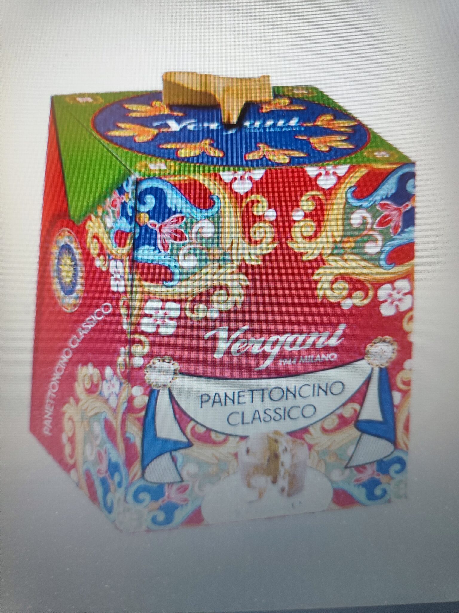 Panettone clásico Mignon Vergani