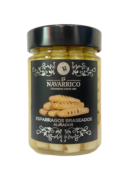 Espárragos braseados aliñados El Navarrico
