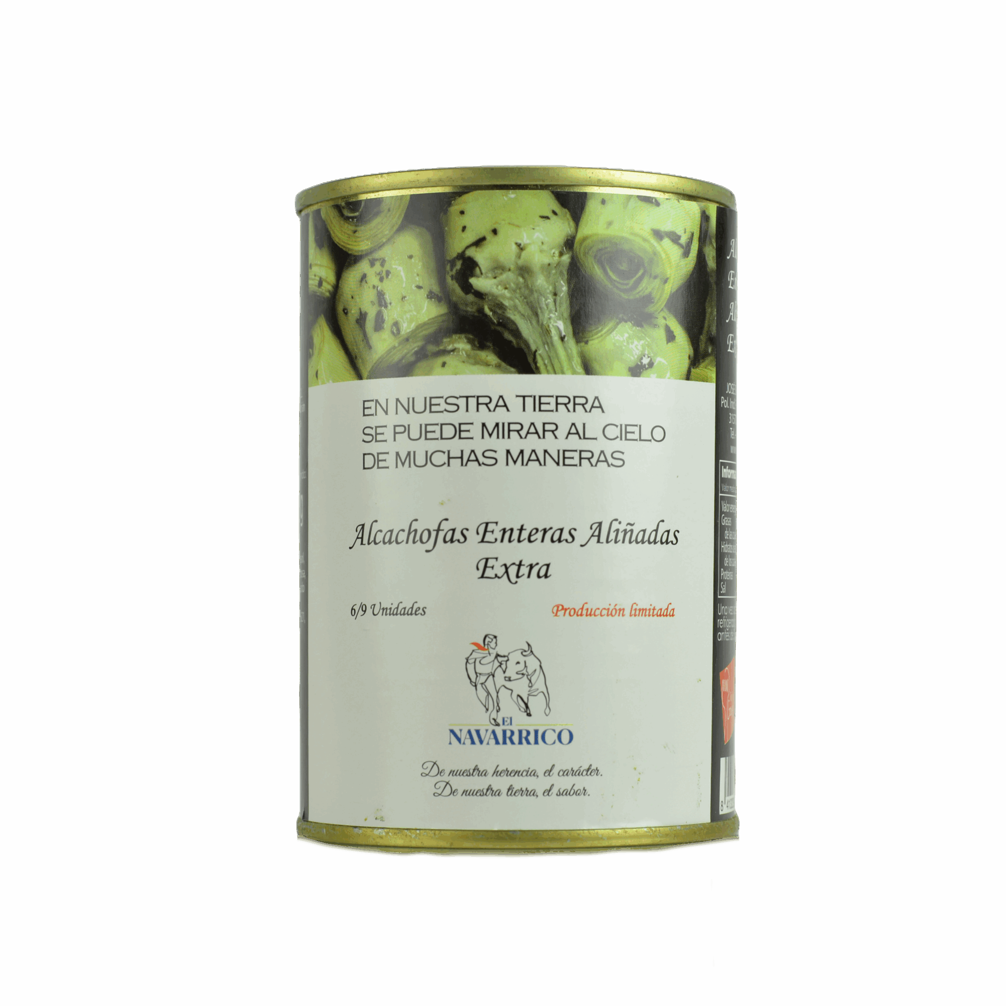 Alcachofas enteras aliñadas El Navarrico