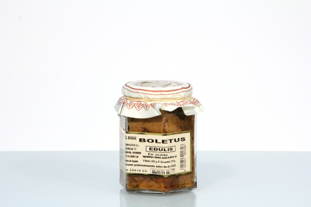 Boletus edulis en aceite vegetal Kenako