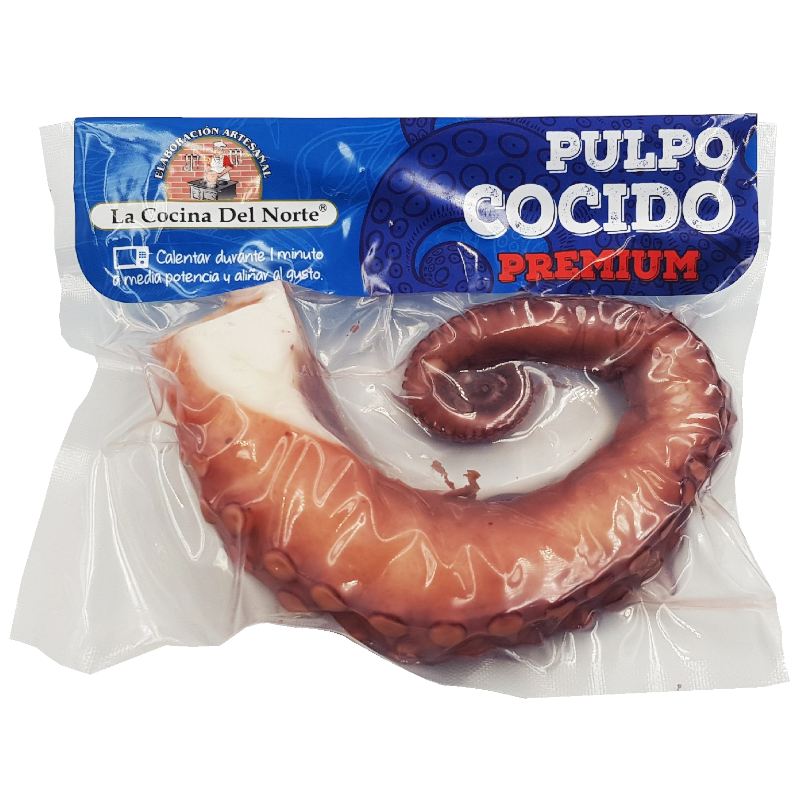Pulpo cocido Gastronorte 1 pata 150 g