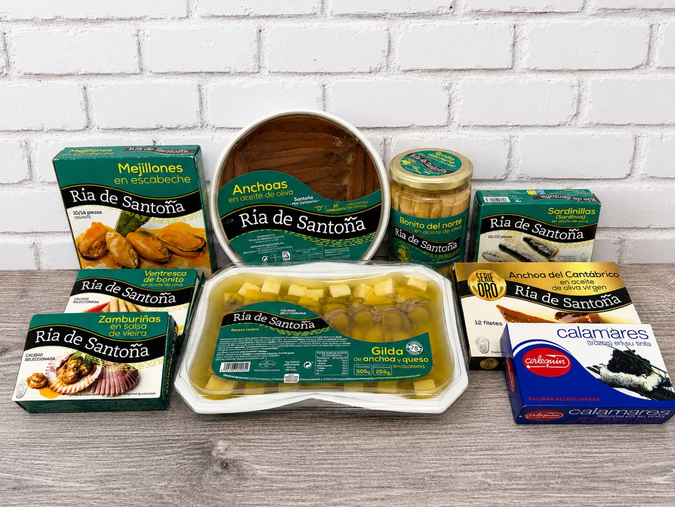 Pack conservas de pescado premium