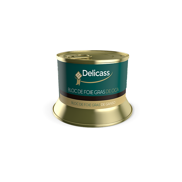 Bloc de foie gras de oca Delicass