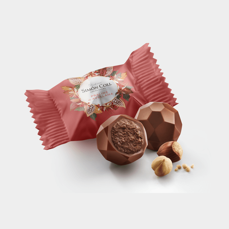 bombon leche praline